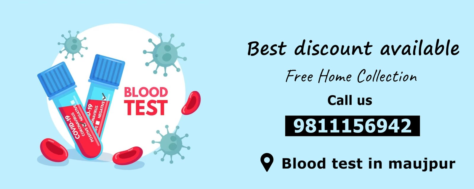 blood test in Maujpur, full body profile at home in delhi at maujpur in india